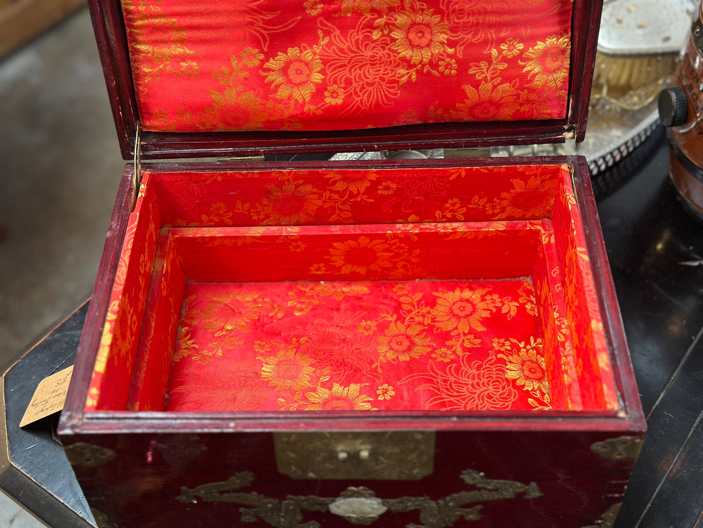Decorative Chinese Jewellery Box - Nathaniel’s Antiques