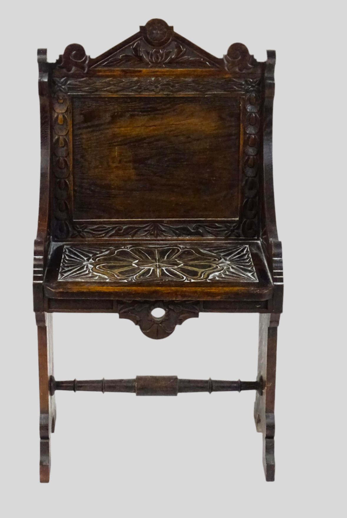 Victorian Carved Oak Chair - Nathaniel’s Antiques