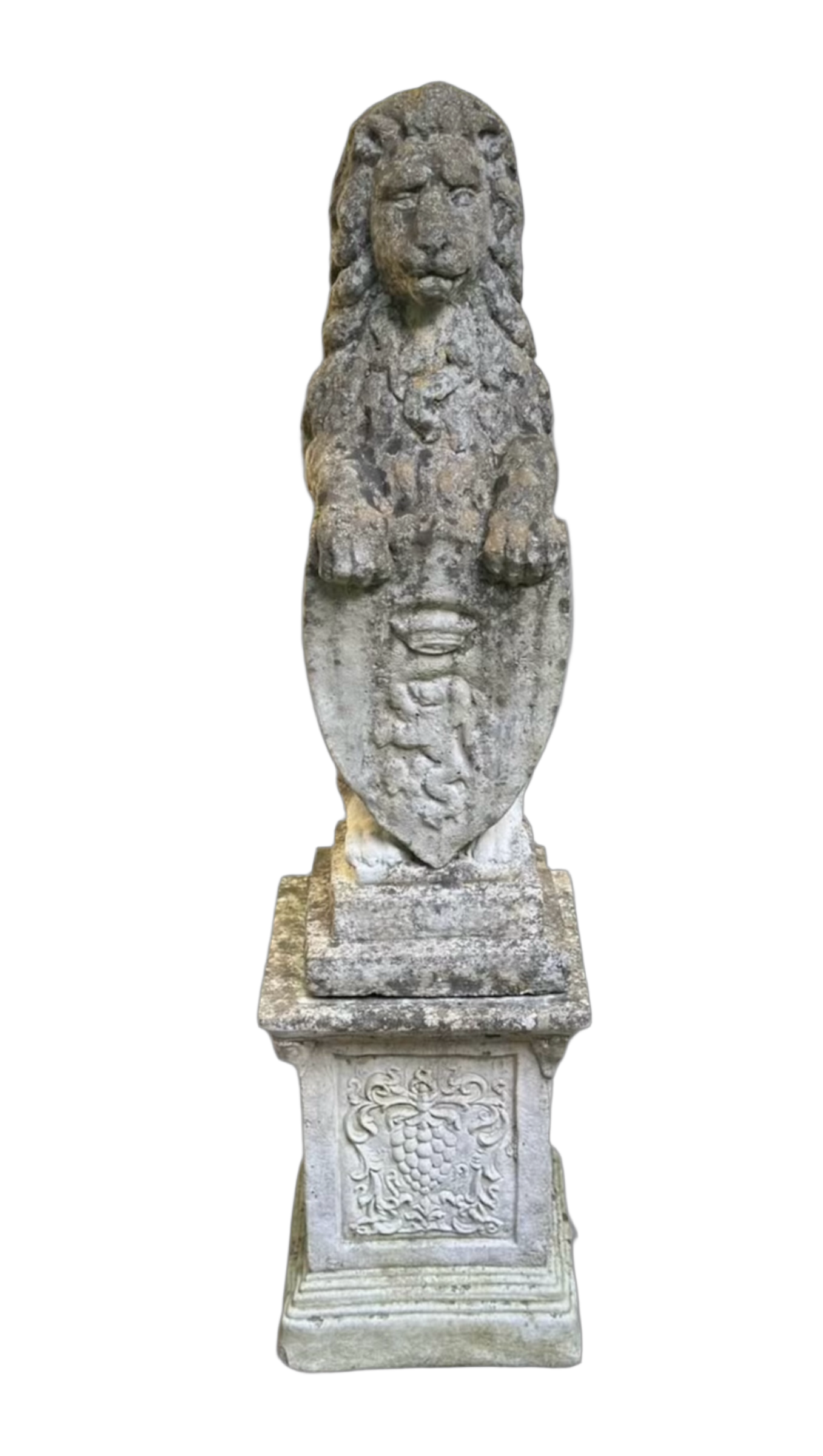 Stone Garden Lion - Nathaniel’s Antiques