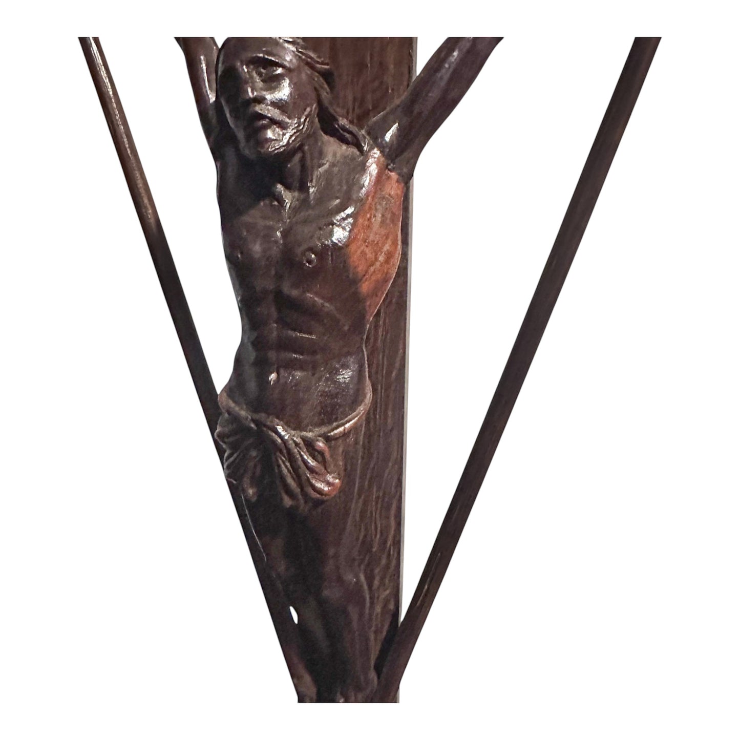 Large Antique Crucifix - Nathaniel’s Antiques