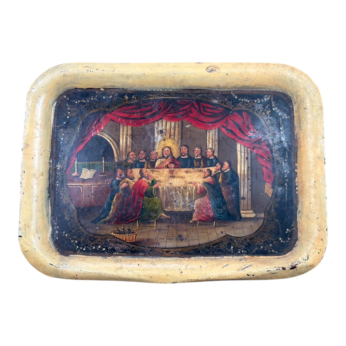 Toleware Serving Tray - Nathaniel’s Antiques