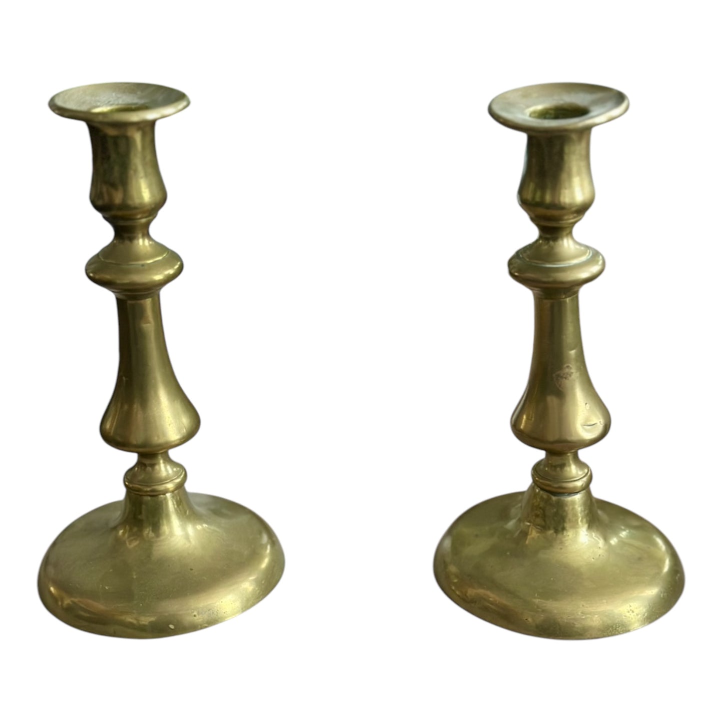 Brass Candlesticks - Nathaniel’s Antiques