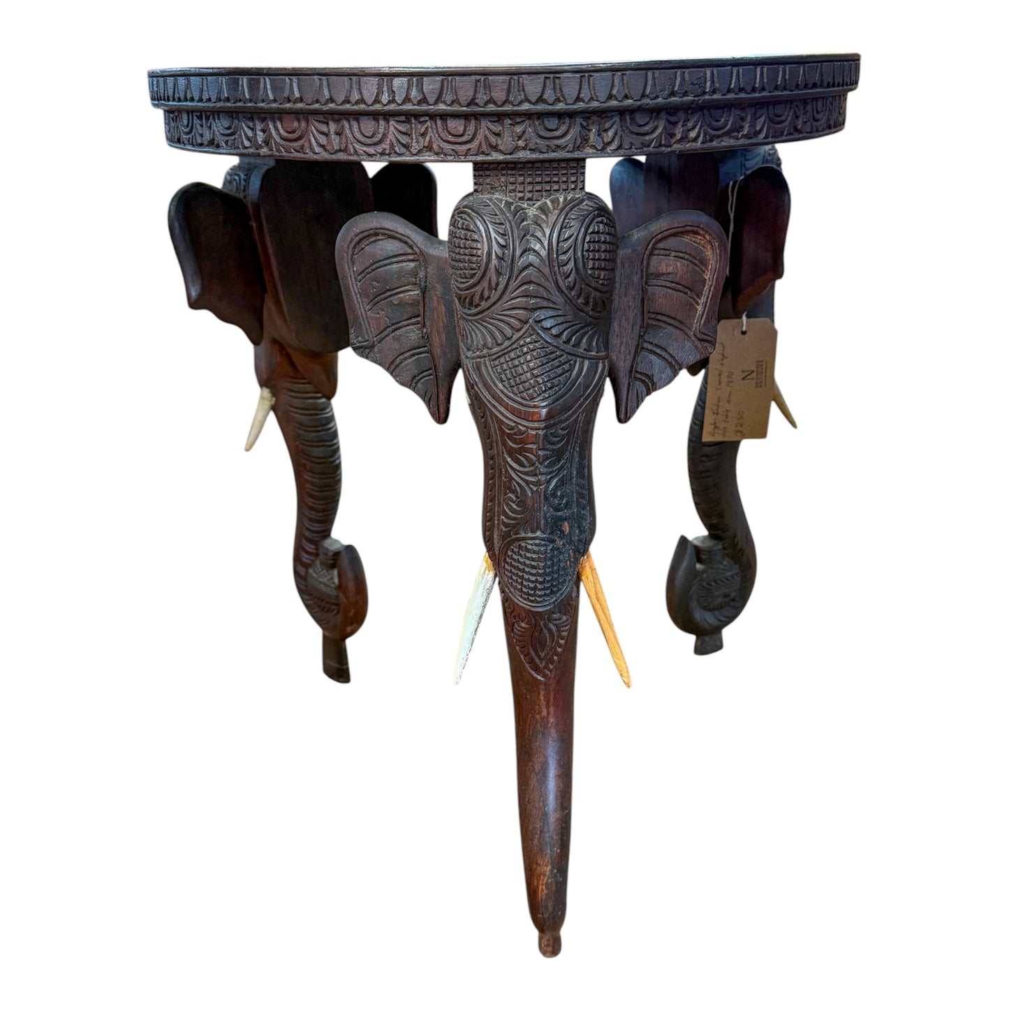 Elephant Side Table - Nathaniel’s Antiques