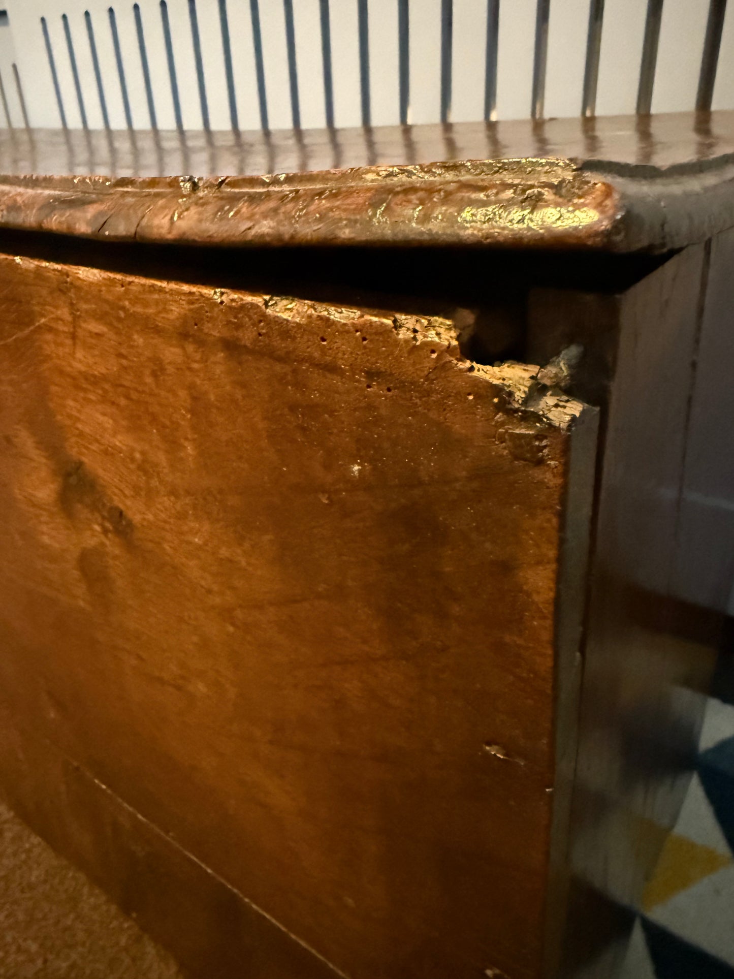 Antique 6 Plank Elm Oak Coffer - Nathaniel’s Antiques