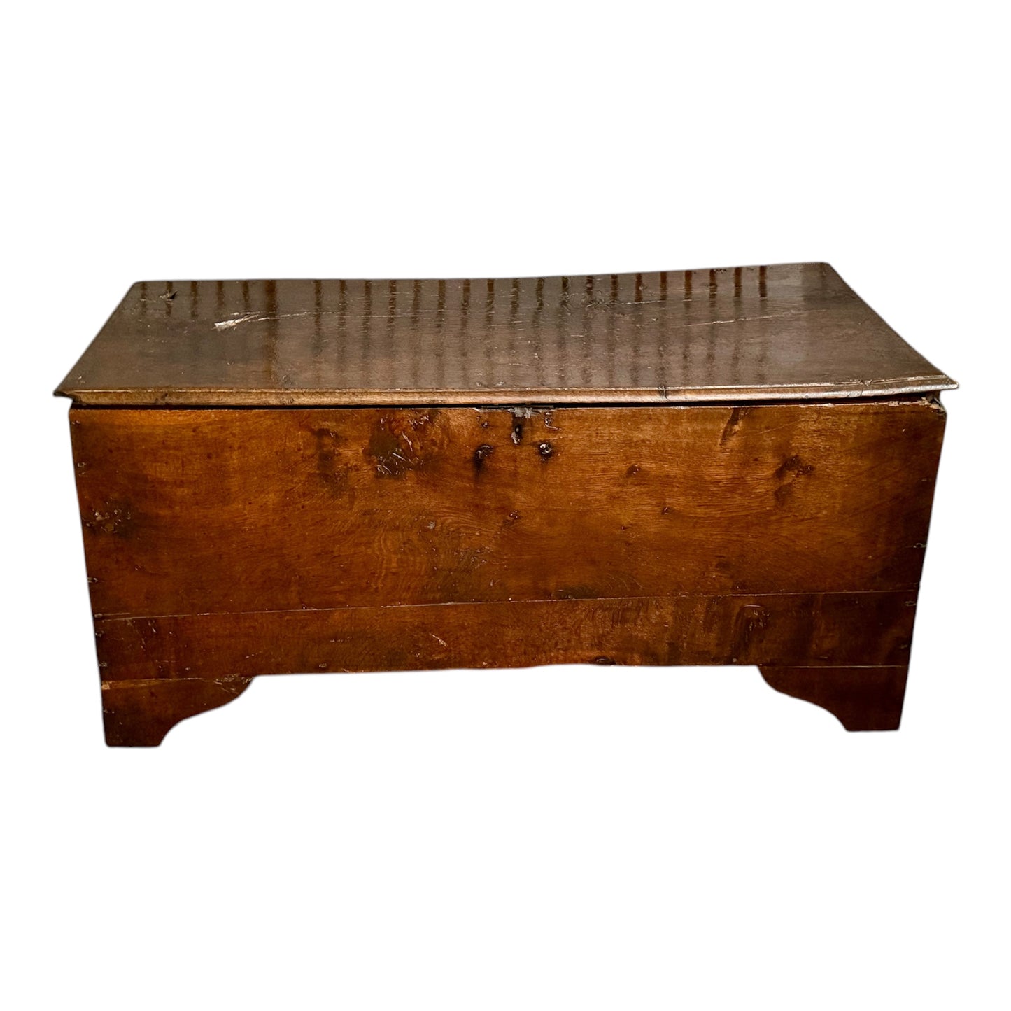 Antique 6 Plank Elm Oak Coffer - Nathaniel’s Antiques