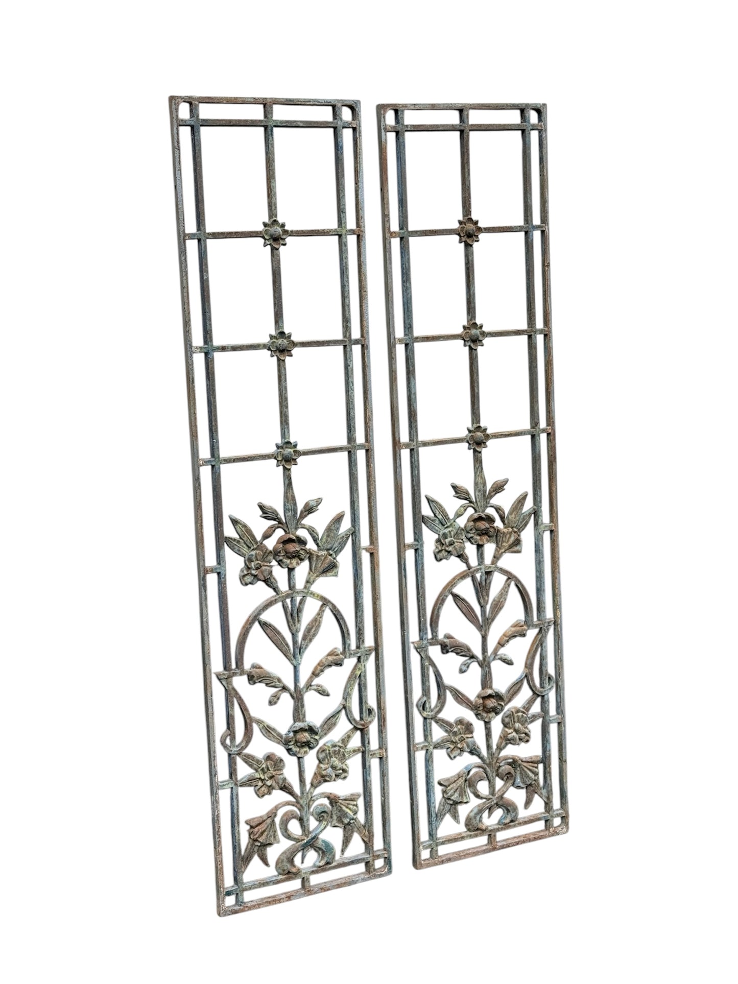 Pair of French Chateaux Door Panels - Nathaniel’s Antiques