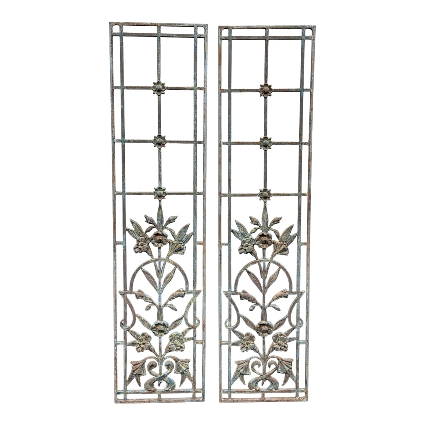 Pair of French Chateaux Door Panels