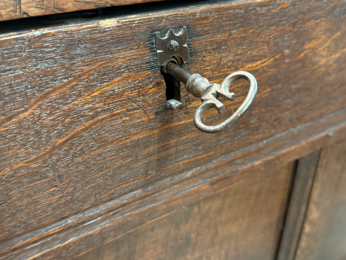 Antique Oak Coffer / Chest